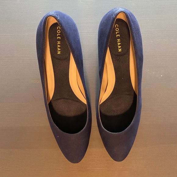 Blue Cole Haan Women’s Wedge Heel - Picture 3 of 4